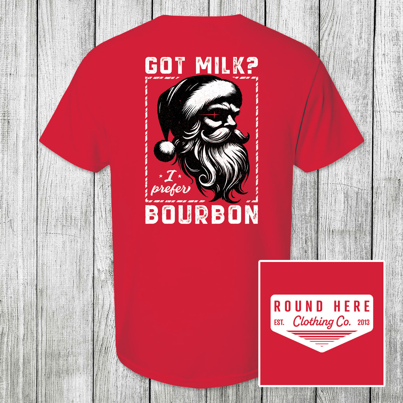 'Round Here Clothing I Prefer Bourbon