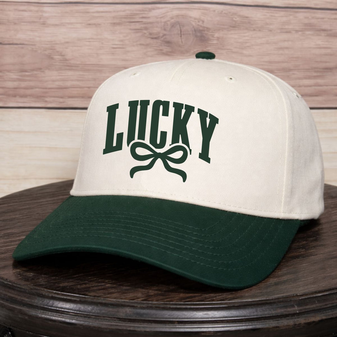 Lucky Bow Natural/Green – Girls Round Here display picture 1