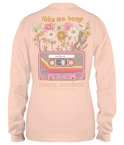 Simply Southern Tape Cream LS
