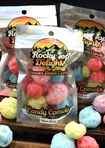 Rocky Top Delights Freeze Dried Candy Comets