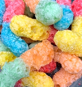 Rocky Top Delights Freeze Dried Candy Sour Gummy Worms