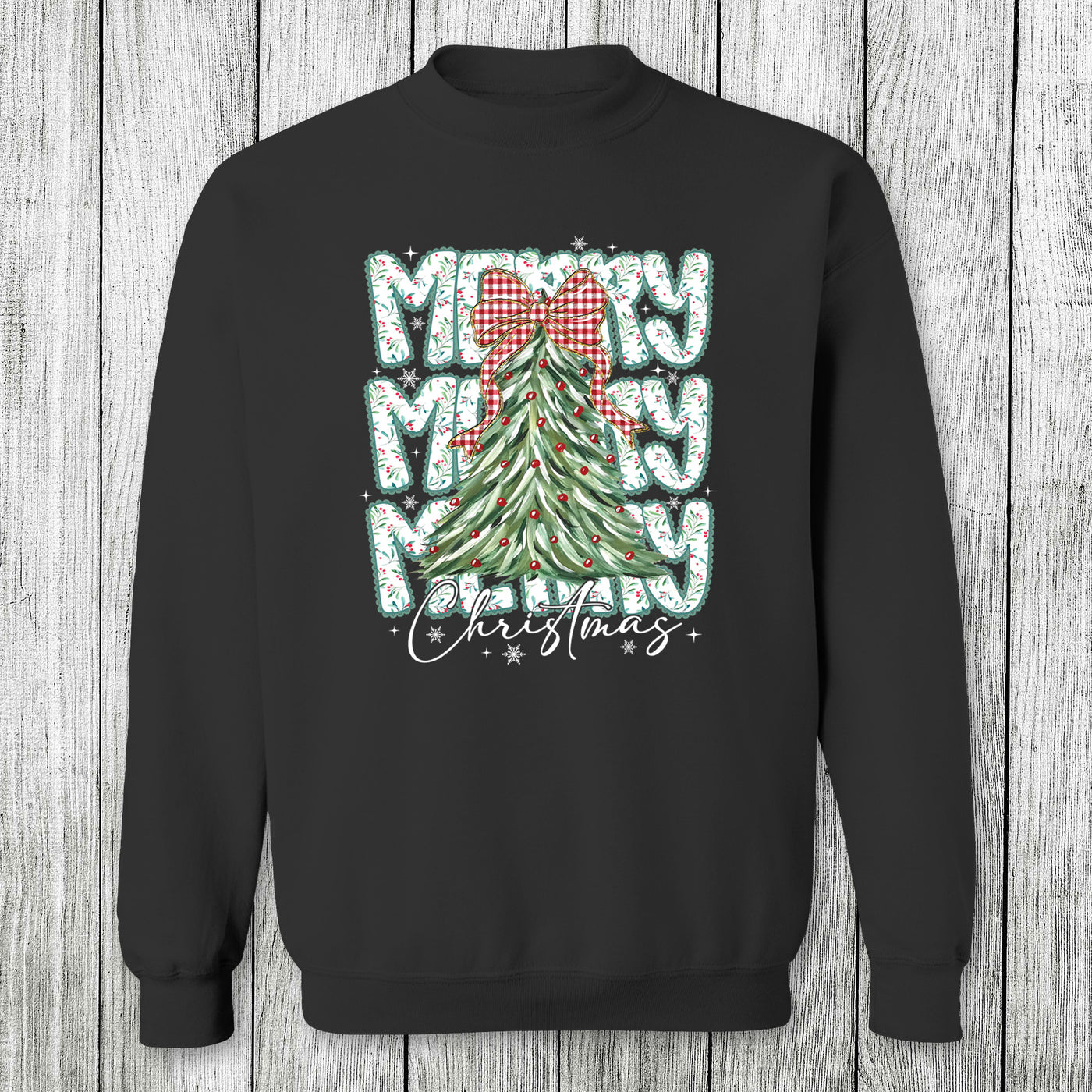 Daydream Tees Merry Christmas Tree