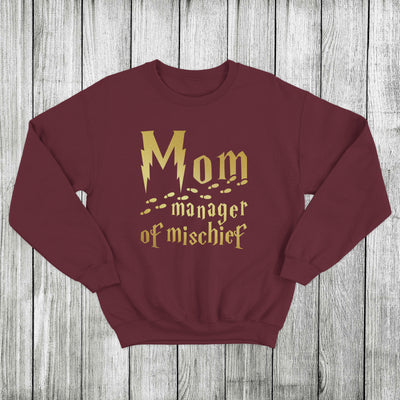 Daydream Tees Mom Manager of Mischief