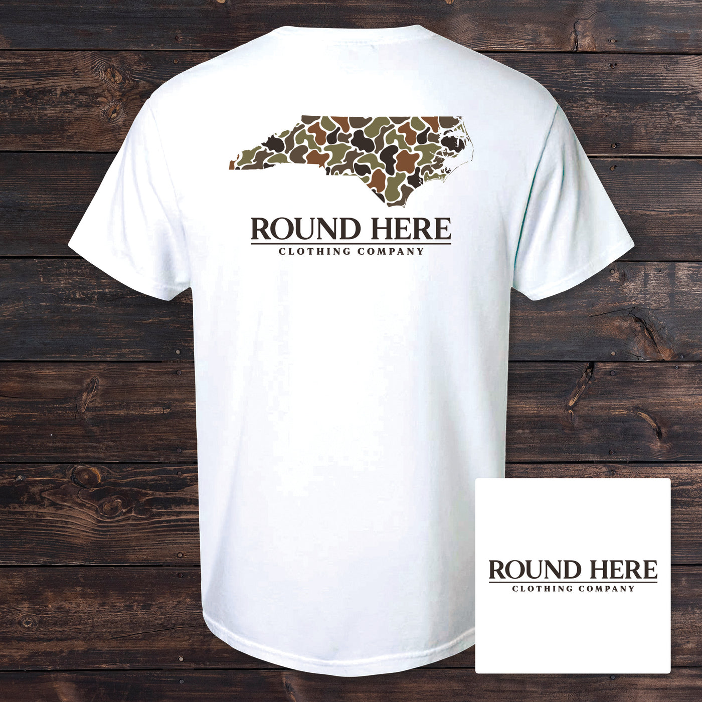 'Round Here Clothing NC Camo