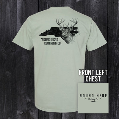 'Round Here Clothing NC Deer