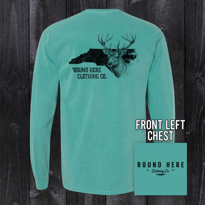 'Round Here Clothing NC Deer