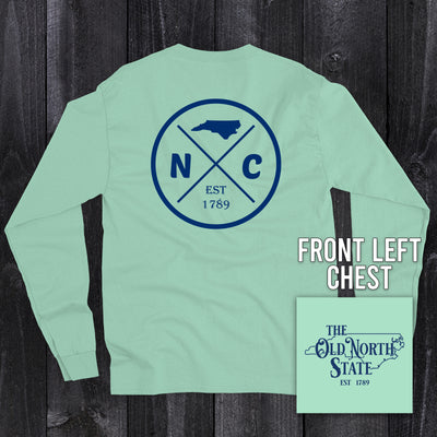 The Old North State - NC Circle Logo LS