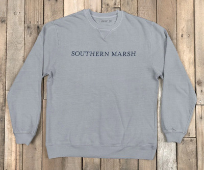 Southern Marsh Seawash Sweatshirt Light Gray