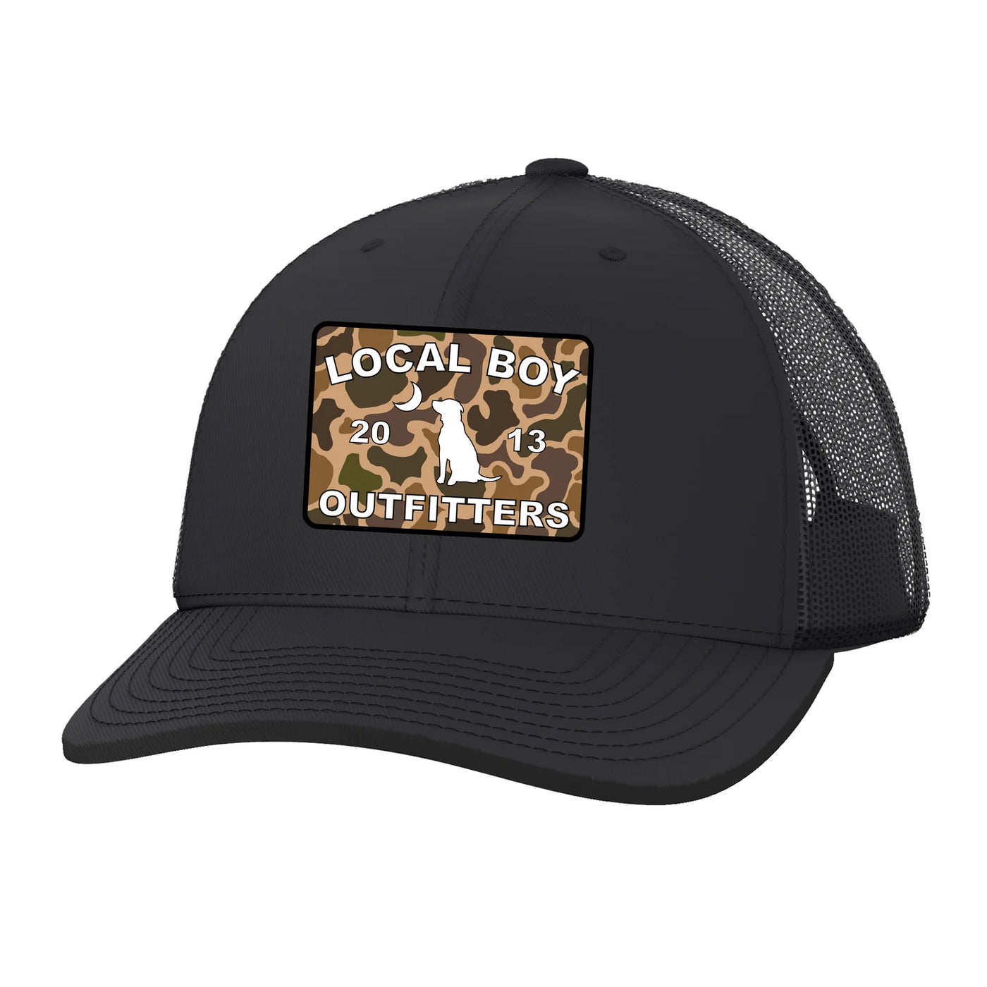 Local Boy Outfitters Old School Patch Hat Black
