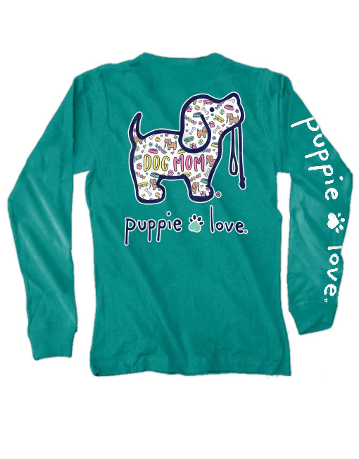 Puppie Love Dog Mom Pattern Pup Jade