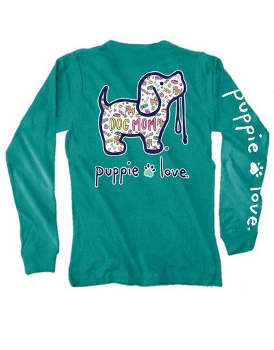 Puppie Love Dog Mom Pattern Pup Jade