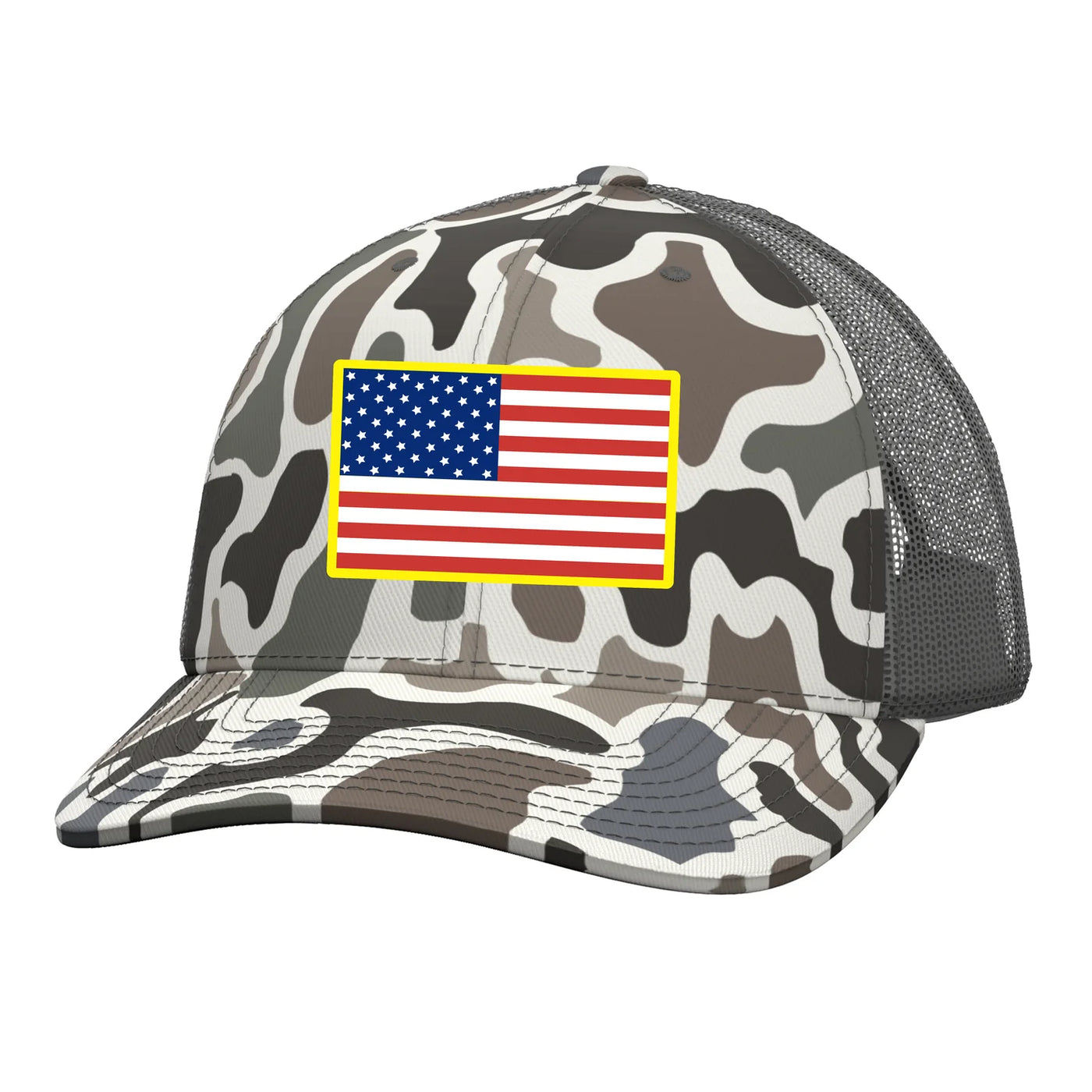 Local Boy Outfitters Patriot Patch Hat Localflage Grey