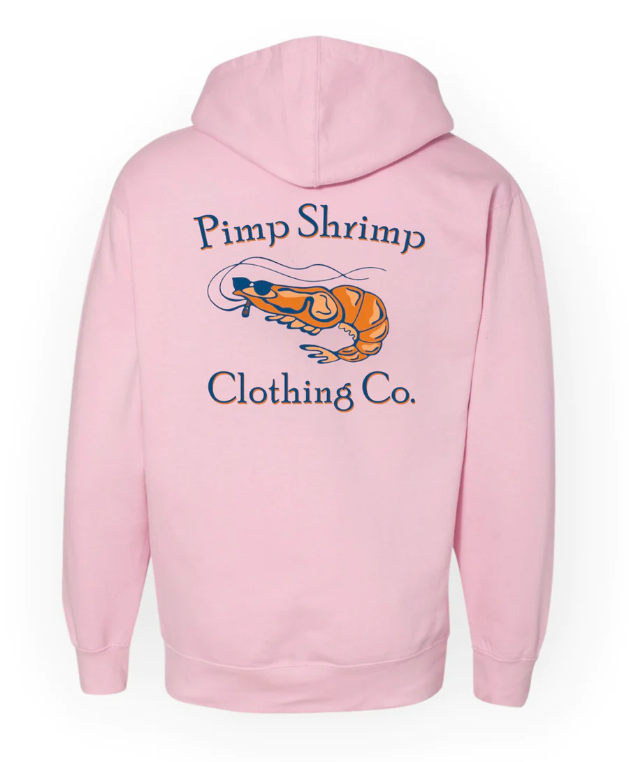 Pimp Shrimp Clothing Co. Mid-Weight Hoodie