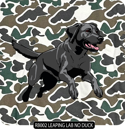 102 Brown Camo Crew - Embroidered Left Chest