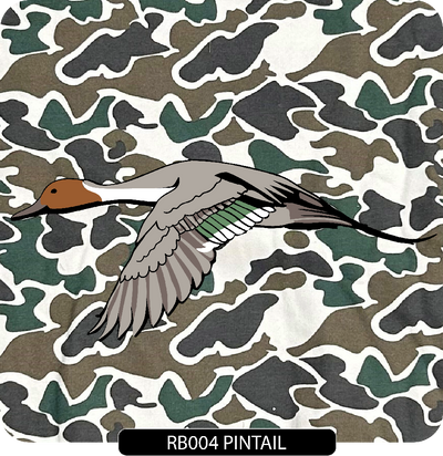 102 Brown Camo Crew - Embroidered Left Chest