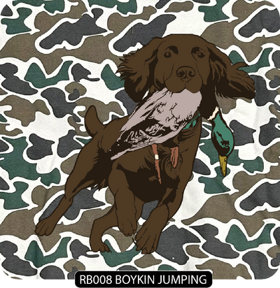 102 Brown Camo Crew - Embroidered Left Chest