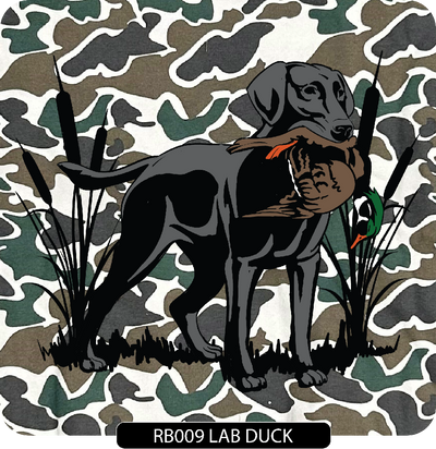 102 Brown Camo Crew - Embroidered Left Chest