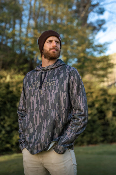 Local Boy Outfitters Poly/Fleece Hoodie Localflage Timber