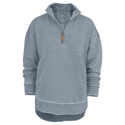 Royce 1/4 Zip Sojourn Mock Neck Hi-Lo Fleece