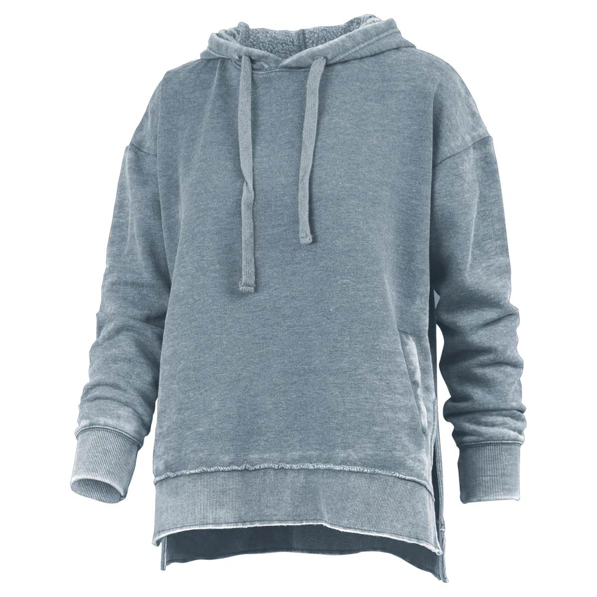 Royce Marni Vintage Washed Fleece Hoodie Bluestone