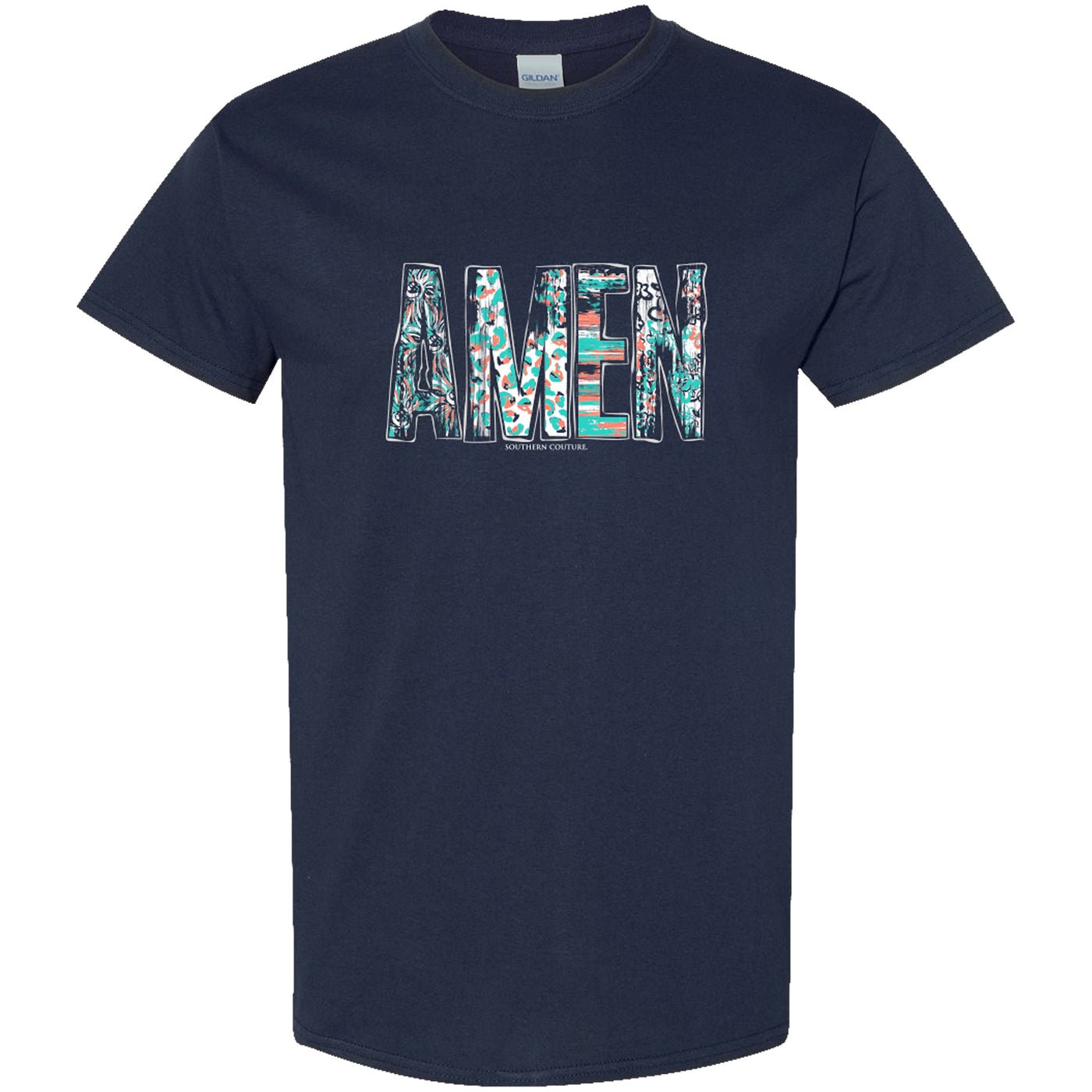Southern Couture Amen Navy