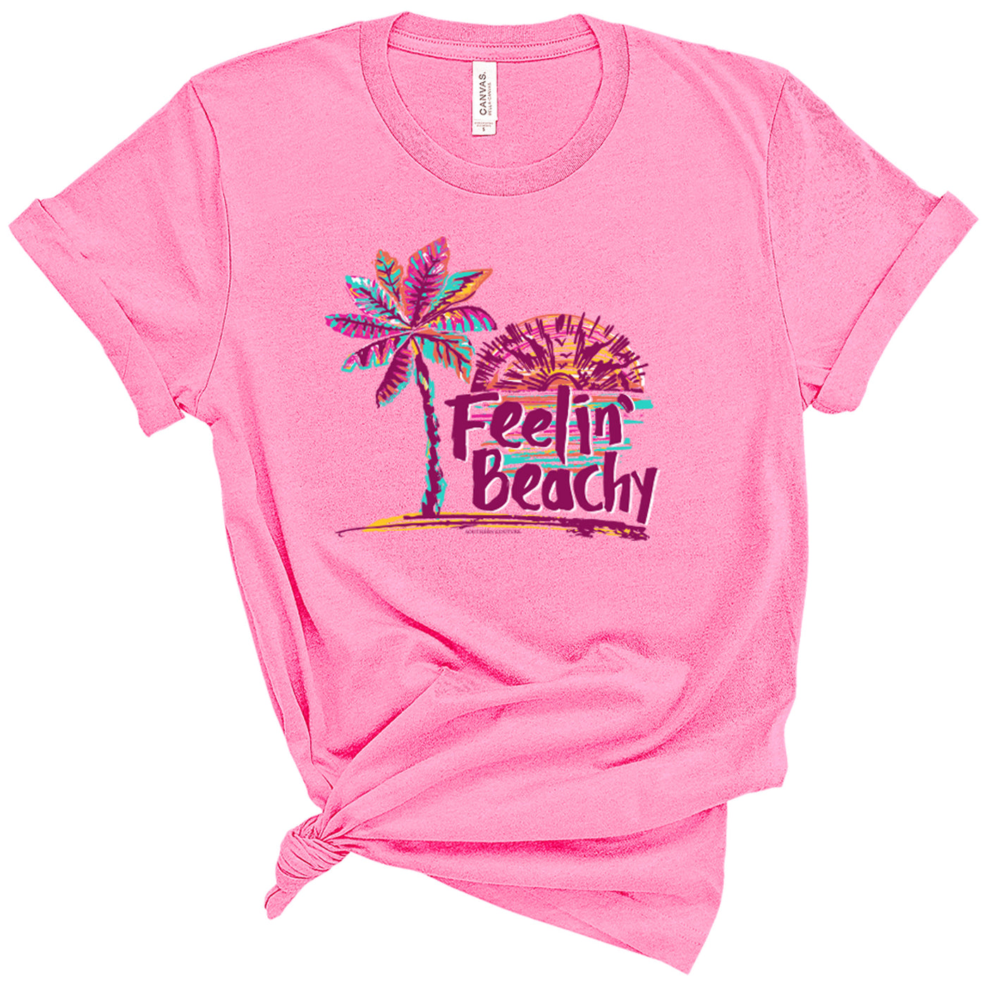 Southern Couture Feelin' Beachy Heather Bubblegum SS