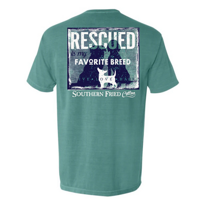 Southern Fried Cotton Rescued Seafoam SS