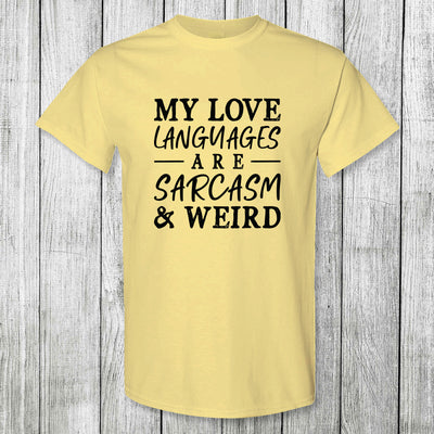 Daydream Tees Sarcasm & Weird