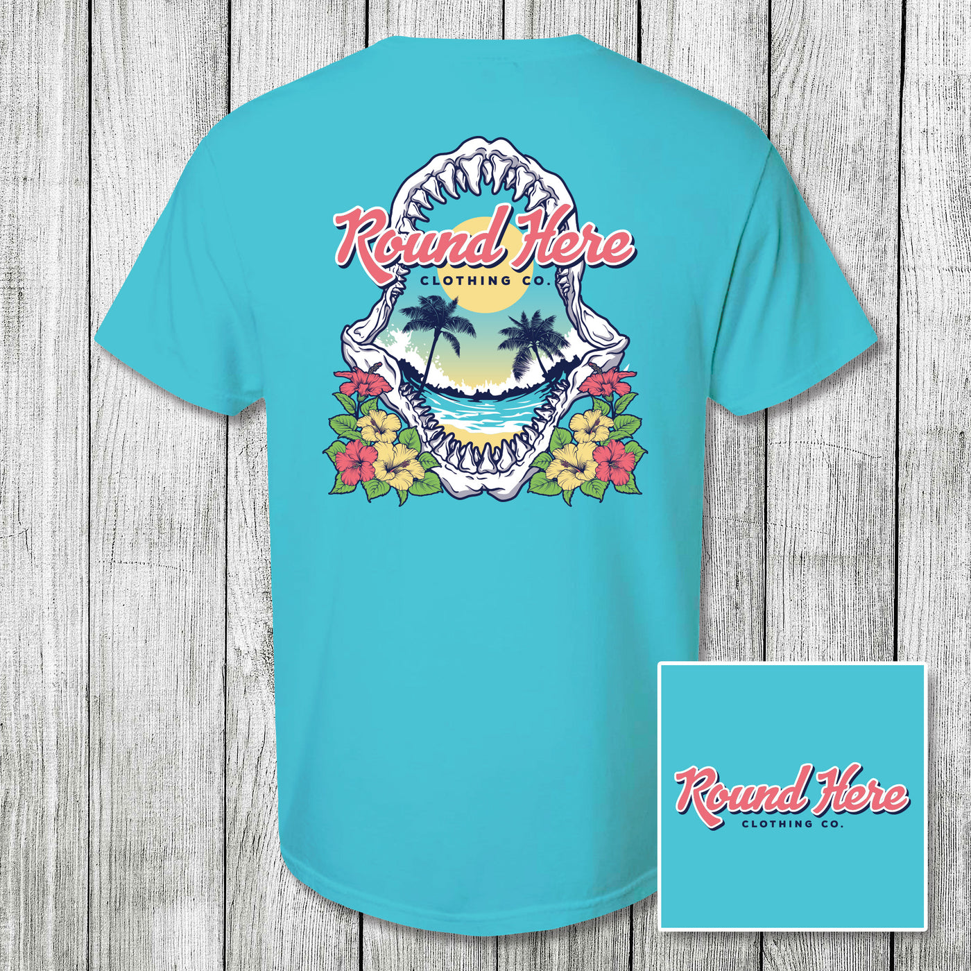 'Round Here Clothing Shark Beach Lagoon