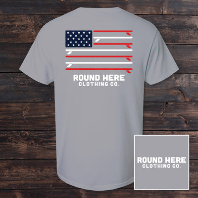 'Round Here Clothing Surfin' Flag