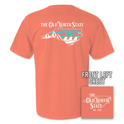 The Old North State - Neon Red Orange