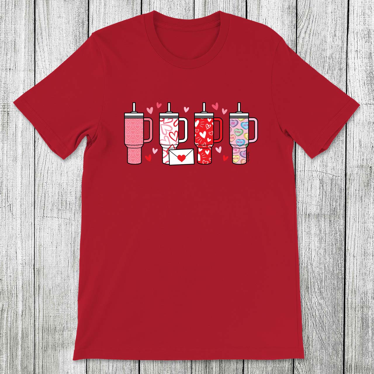 Daydream Tees Valentine Cups