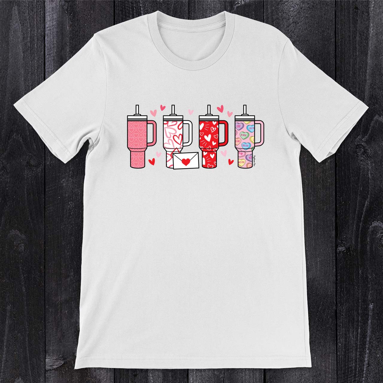 Daydream Tees Valentine Cups