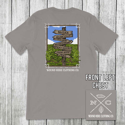 Round Here Clothing Tobacco Crossroads Bailey