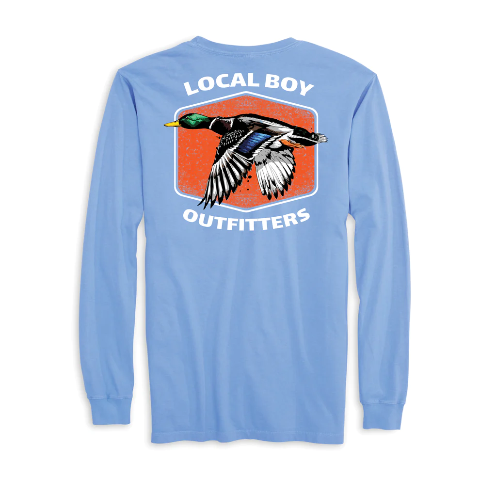 Local Boy Outfitters Duck A La Orange Washed Denim LS