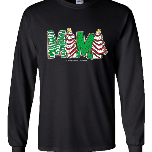 Southern Couture Christmas Mama - Black - LS