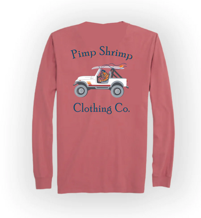 Pimp Shrimp Clothing Co. Off Road Brick LS