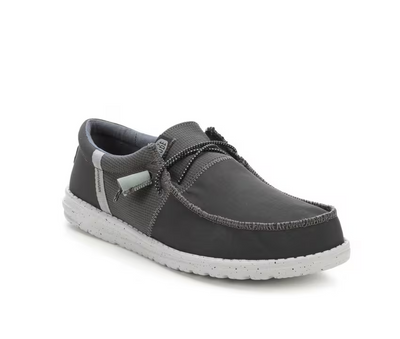 Hey Dude Men's Wally Tri Nylon Trailhead Charcoal