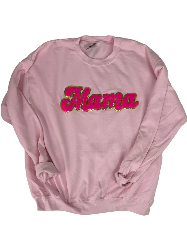 Girlie Girl Originals Mama Sweatshirt Pink