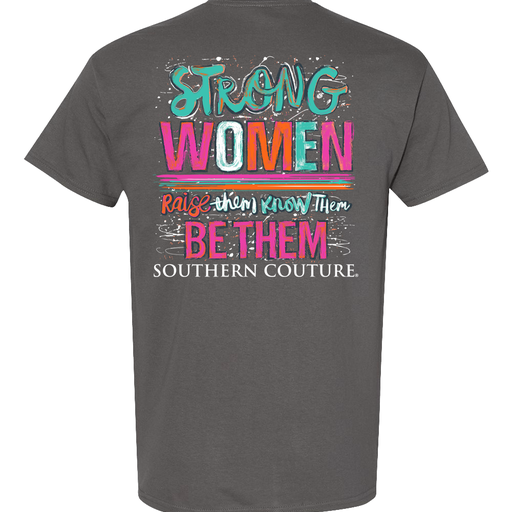 Southern Couture Strong Women Charcoal SS