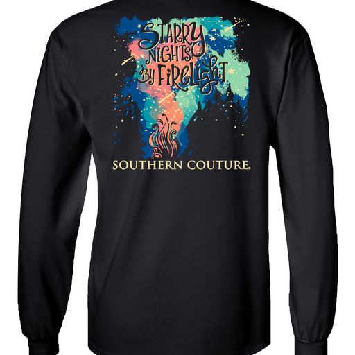 Southern Couture Starry Nights By Firelight Black LS