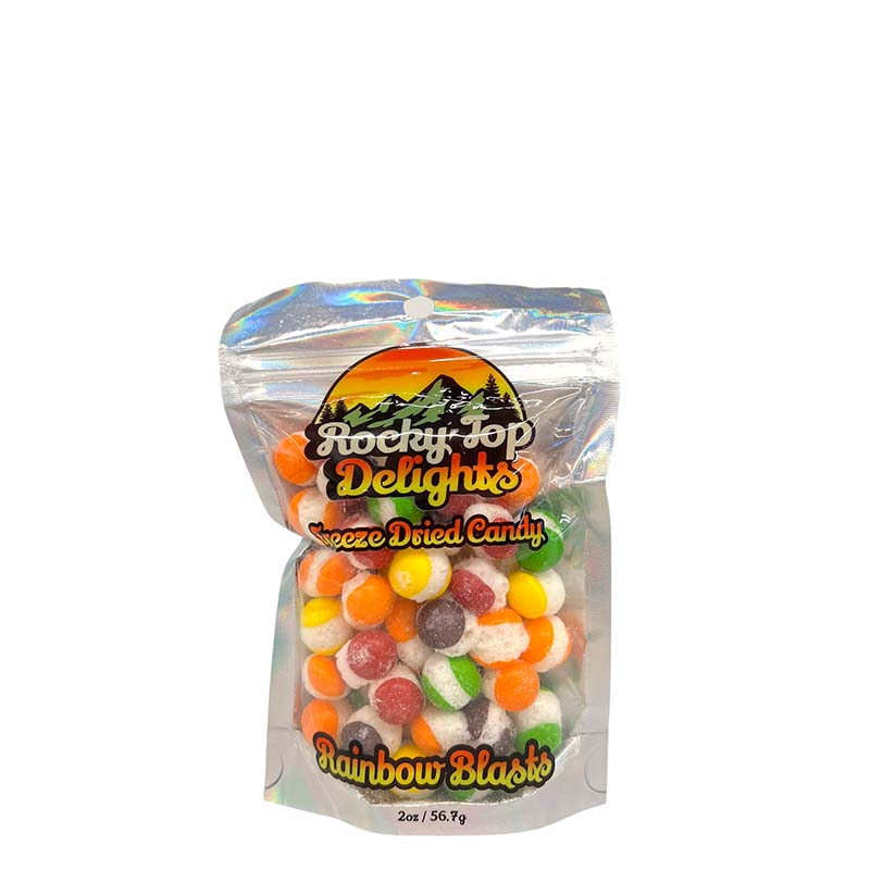 Rocky Top Delights Freeze Dried Candy Rainbow Blasts