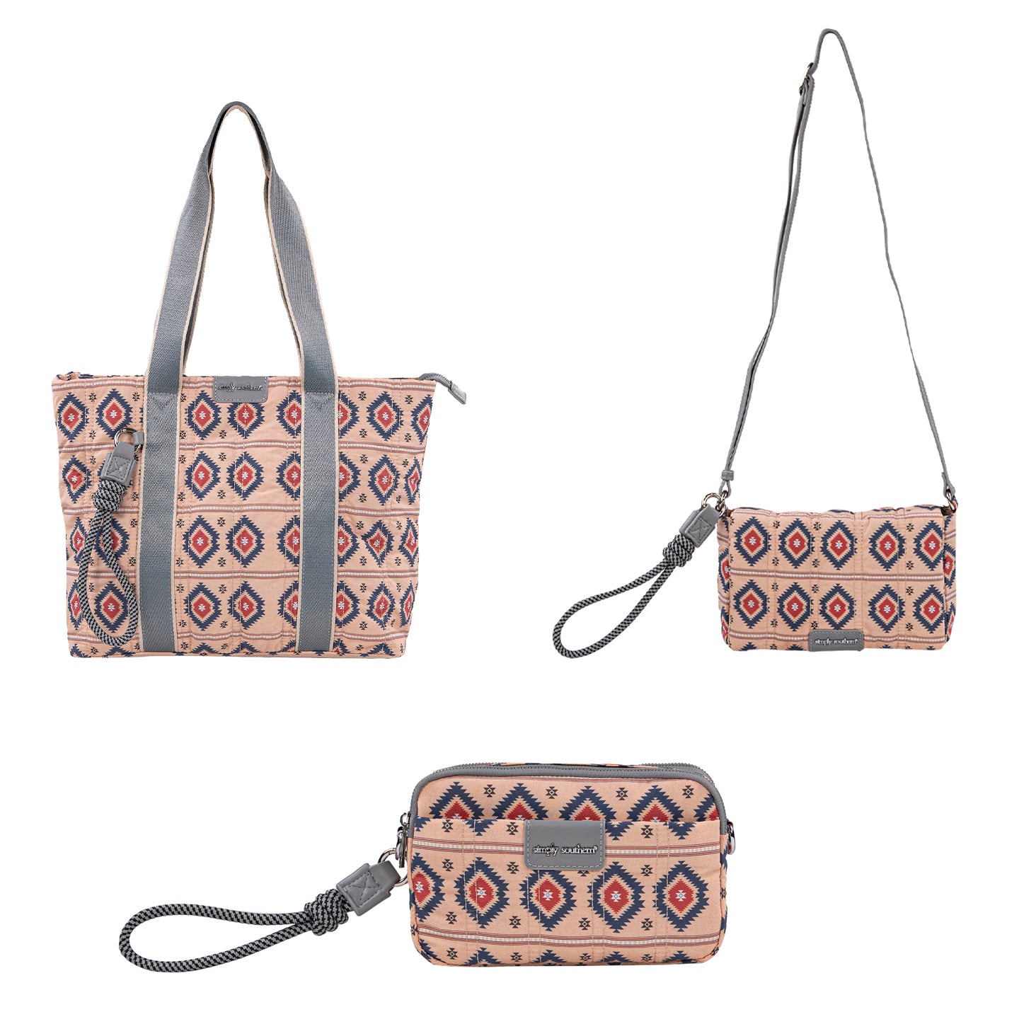 Simply Southern Fabric Bags Tribe Pattern – Girls Round Here