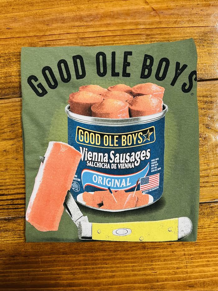 Good Ole Boys Outdoors Vienna Sausage Green SS
