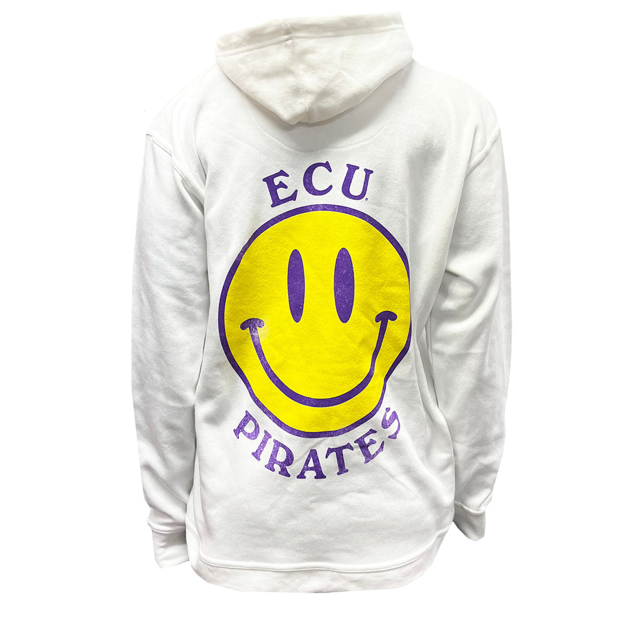 East Carolina Smiley Face Fleece Hoodie