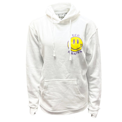 East Carolina Smiley Face Fleece Hoodie