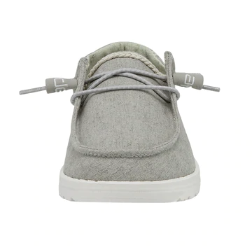 Hey Dude Wendy Chambray Braid Grey
