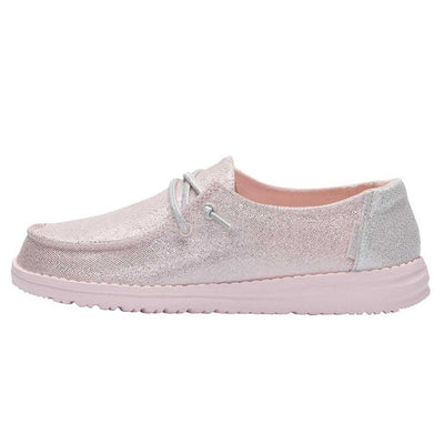 Hey Dude Wendy Toddler Girl Sparkle Pink