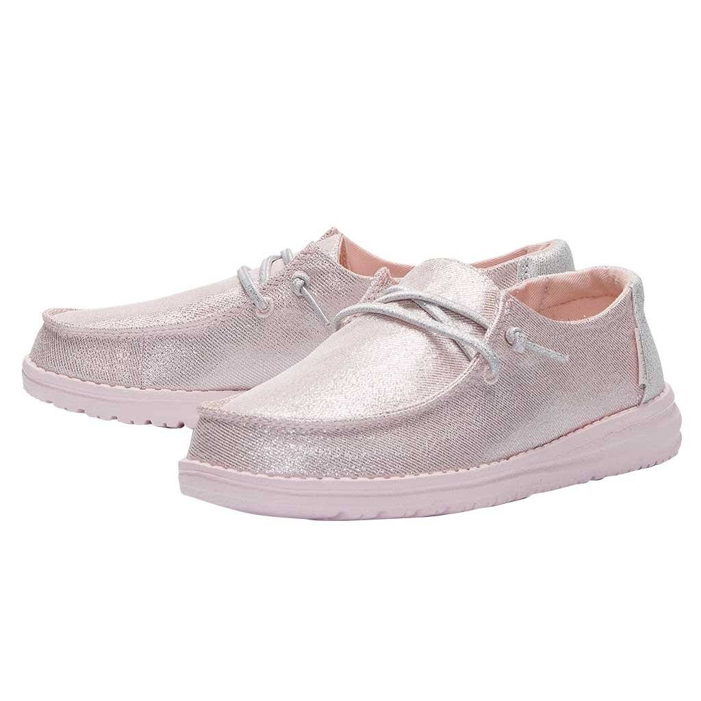 Hey Dude Wendy Toddler Girl Sparkle Pink