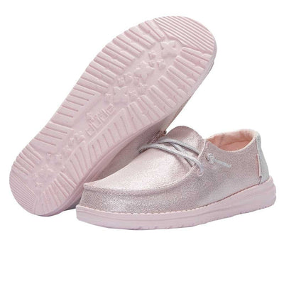 Hey Dude Wendy Toddler Girl Sparkle Pink